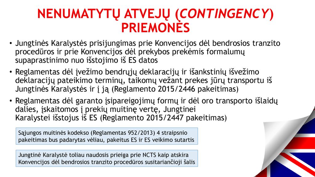 BREXIT BE SUSITARIMO SU MUITINĖS VEIKLA SUSIJĘ KLAUSIMAI ppt atsisiųsti